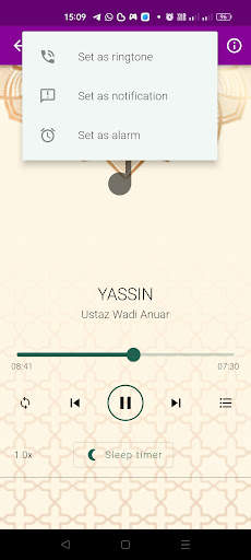 Alunan Bacaan YASSIN - MP3 screenshot 5