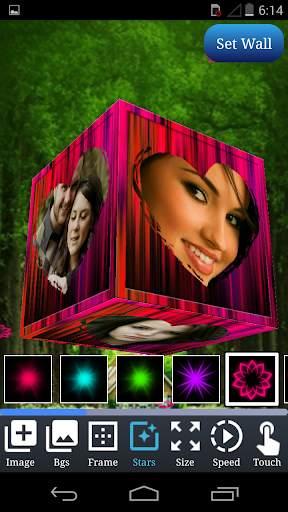 3D Cube Live Wallpaper Editor screenshot 11