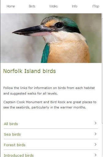 Norfolk Island Birds screenshot 3