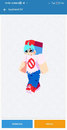 FNF Minecraft Skin PE - Lots Of Skin screenshot 2