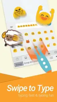 TouchPal Emoji Keyboard Fun screenshot 1