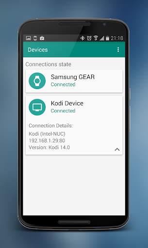 Host App for Kodi Gear Circle screenshot 2