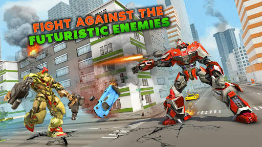 Real Air Jet Fighter - Grand Robot Shooting Games screenshot 3