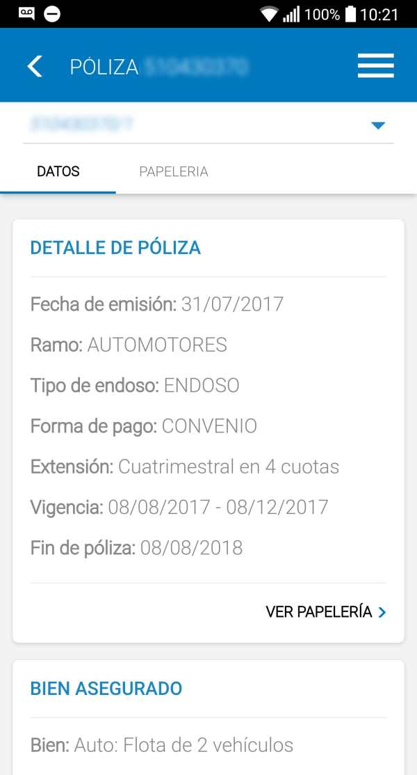 PAS Móvil 6 تصوير الشاشة