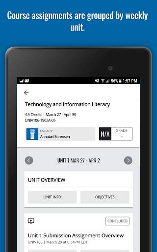AIU Student Mobile скриншот 9