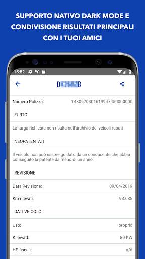 iTarga Calcolo Bollo RCA Furto screenshot 10