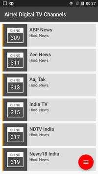 Airtel Digital TV Channels screenshot 3