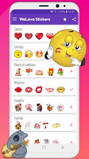 WeLove: stickers WASticker screenshot 4
