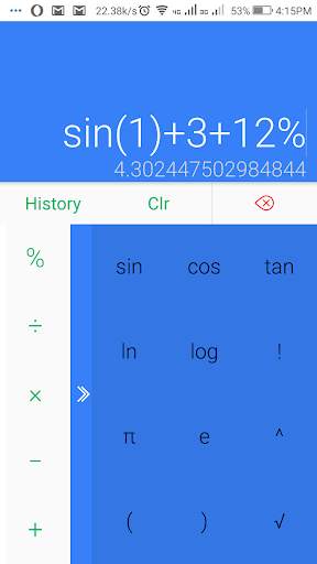 Calculator screenshot 2