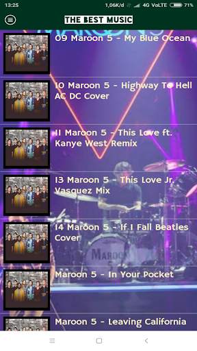 Maroon 5 All Songs Mp3-(Best Album) screenshot 2