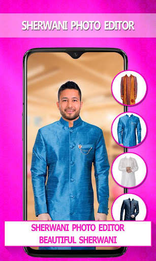Men Sherwani Photo Suit Editor 2020 : Photo Frames screenshot 3