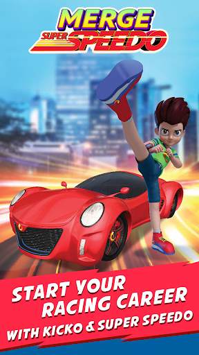 Merge Super Speedo - Kicko Car Tycoon screenshot 6