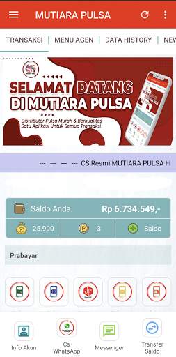 MUTIARA PULSA:Agen Pulsa Murah screenshot 3