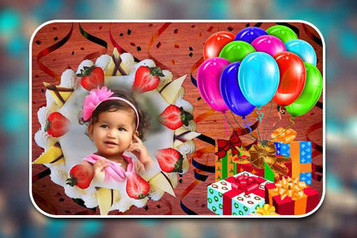 Birthday Cake Photo Frame screenshot 4