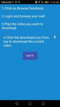 Facebook Video Downloader screenshot 4