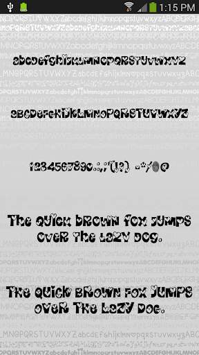 Fonts Love for FlipFont® Free screenshot 3