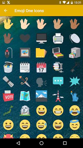 Emoji One Icon Pack скриншот 3
