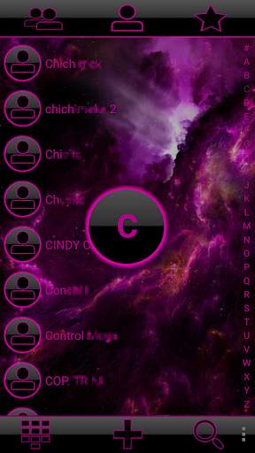 THEME SPACE 2 PINK EXDIALER screenshot 3