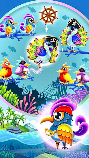 Color Stacky Bird Sort Puzzle screenshot 1