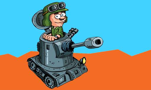 Angry Tank Attack स्क्रीनशॉट 2