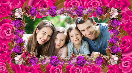 Rose Photo Frames Suit screenshot 1