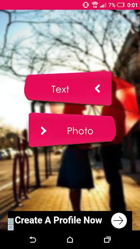 Freestyle with status on photo screenshot 1