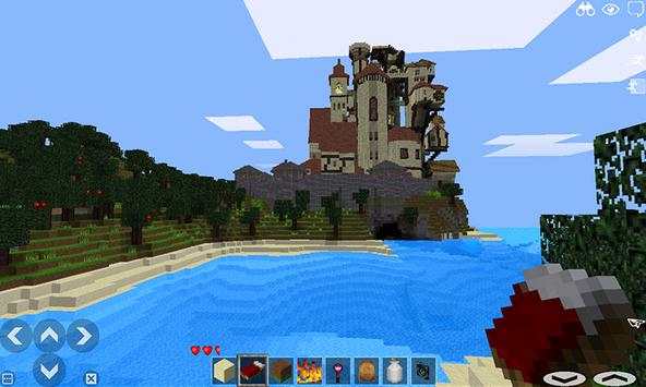 Blox Craft - Castle World PE screenshot 2