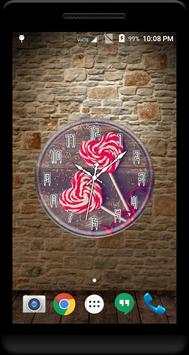 Lollipop Clock Live Wallpaper screenshot 3