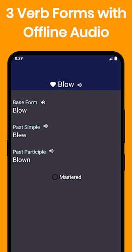 English Irregular Verbs screenshot 3