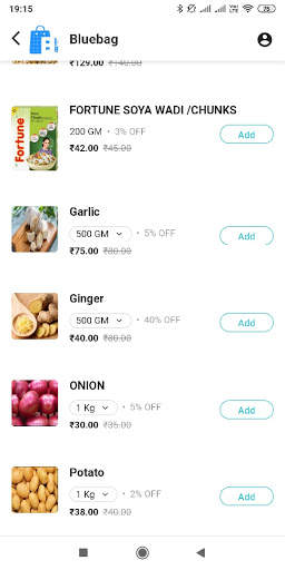 Blue Bag - Online Grocery Shopping and Delivery screenshot 4