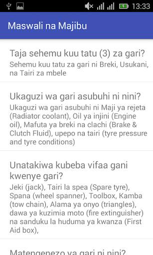 Jifunze Udereva Sahihi screenshot 8