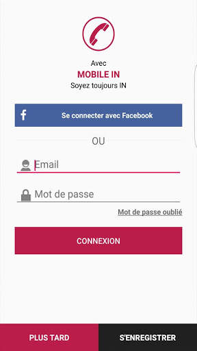 Mobile-In screenshot 1