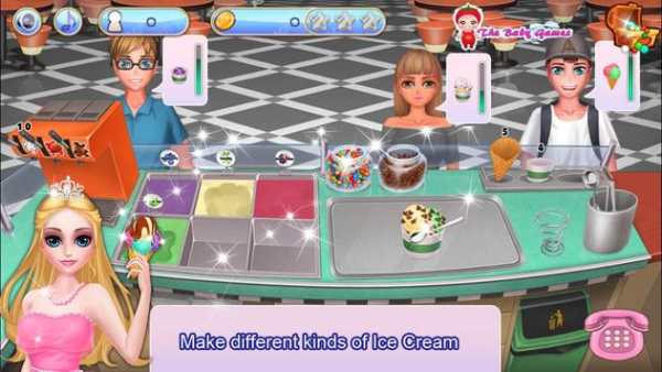 Princess Lisa Ice Cream Shop screenshot 1
