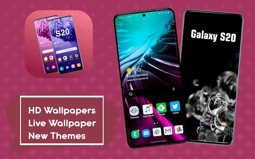 Themes for Samsung Galaxy S20 and S20 Ringtones screenshot 3