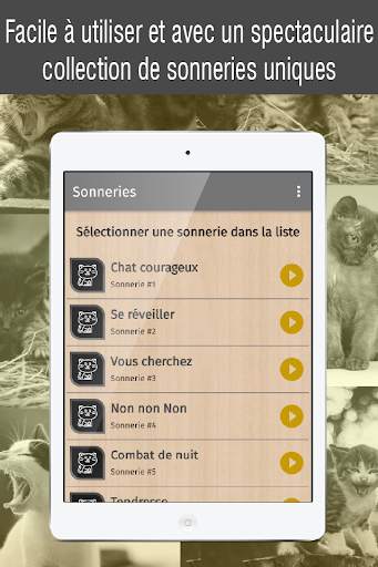 Sonneries de chats gratuites, sons chat qui miaule screenshot 7