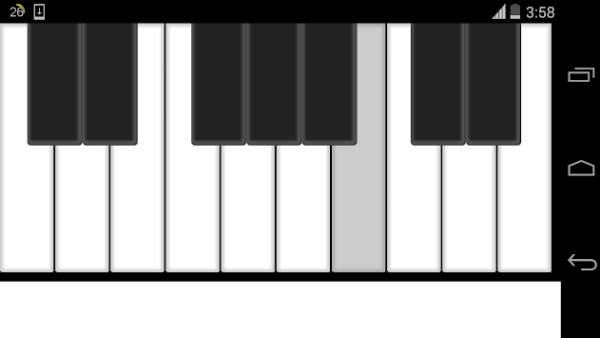 virtual piano game screenshot 2