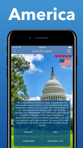 Capitals of All Countries in the World: City Quiz screenshot 5