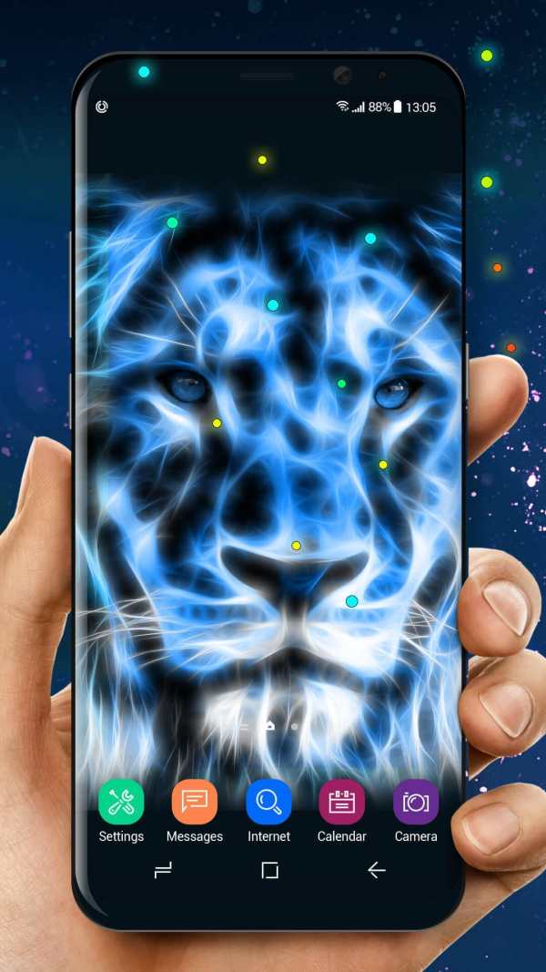 Lion Magic Touch Live wallpaper 2018 screenshot 3