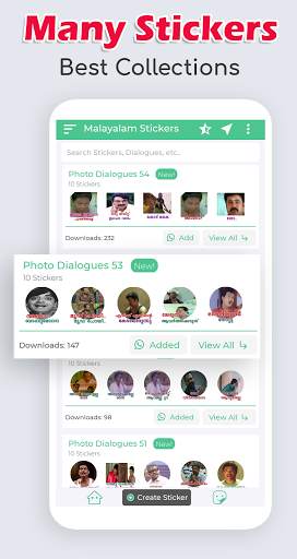 Malayalam Stickers - 5000  Stickers WAStickerApps screenshot 1