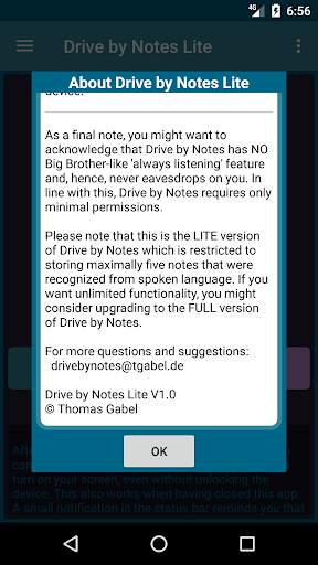 Drive by Notes Lite screenshot 7