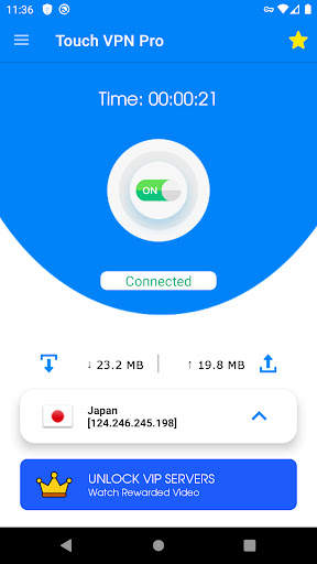 Touch VPN Pro Secure VPN Proxy screenshot 2