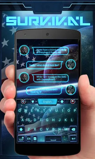 Survival GO Keyboard Theme screenshot 4