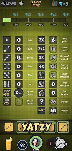 Yatzy - Offline Dice Games screenshot 4