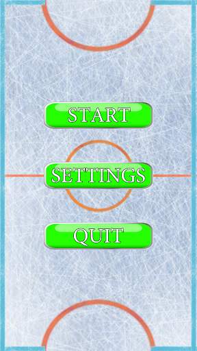 Air hockey arcade game screenshot 1