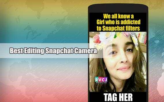 Camera for Snapchat Face 2 تصوير الشاشة