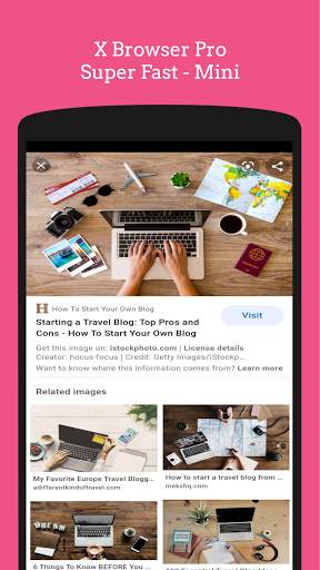 X browser: light & mini - pro super fast, new uc screenshot 6