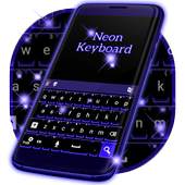 Dark Blue Neon Keyboard 1.279.1.15
