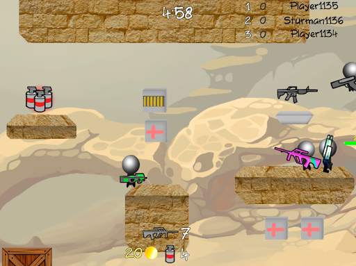 Stickman Penembak multi-pemain screenshot 11