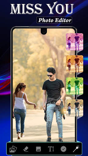 Miss You Photo Editor :Cut Paste Editor screenshot 4
