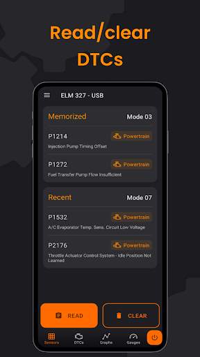 Metior OBD2 ELM327 (USB-BT-WF) screenshot 2